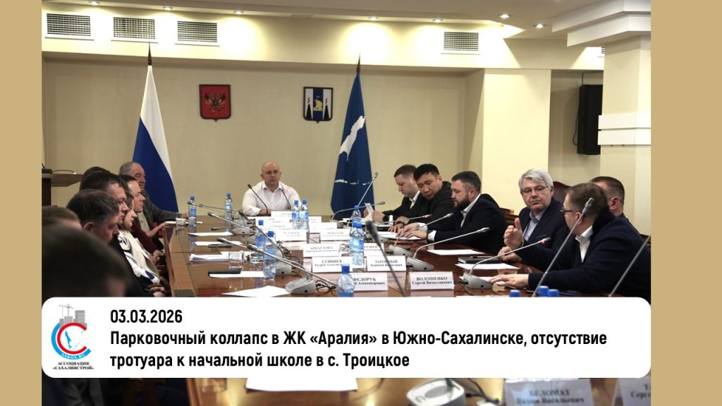 Парковочный коллапс в ЖК «Аралия» в Южно-Сахалинске, отсутствие тротуара к начальной школе в с. Троицкое